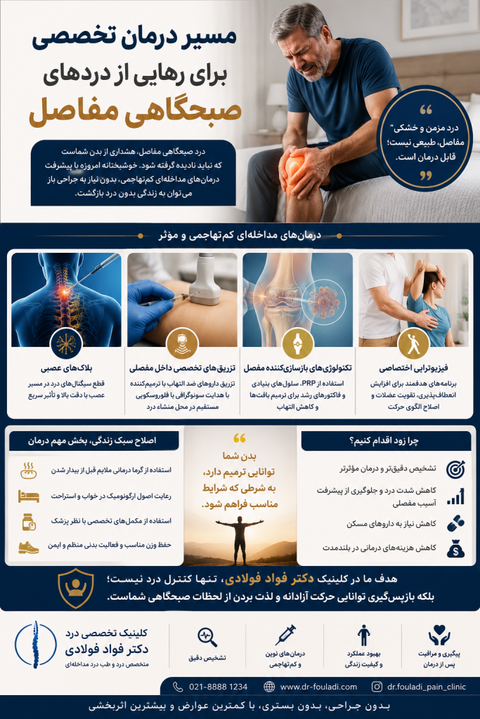 دردهای صبحگاهی مفاصل